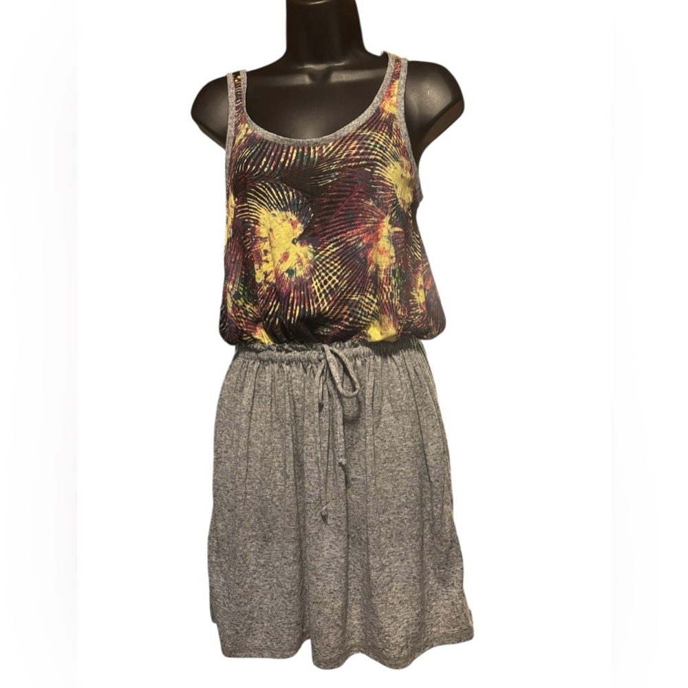 RACHEL Rachel Roy Gray Midi Skater Skirt